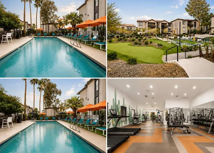 Apartment Retreat Near Asu - 2br Pool & Gym